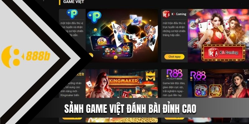 Game bài 888B trực tuyến giúp bạn kiếm tiền tỷ